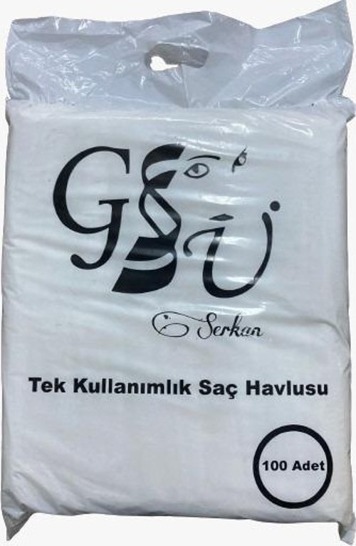 Saç Havlusu 100 Adet 80x110 Cm
