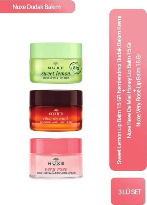 Dudak Balm 15 Gr Bakım Seti