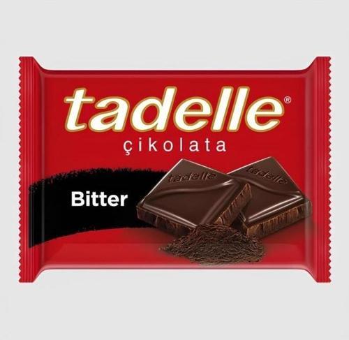 Kare Çikolata Bitter 60 gr x 6 Adet