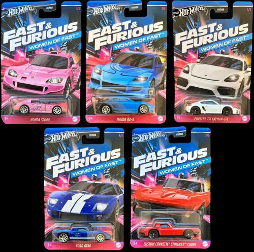 Fast & Furious Women Of Fast HNR88 5'li Set