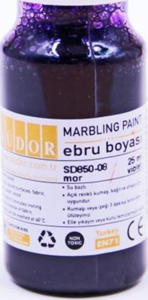 Ebru Boyası 25 ML. Mor SD850-08