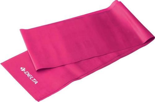 Pilates Bandı Orta Sert 120 x 15 cm Egzersiz Direnç Lastiği (Uç Kısmı Açık)