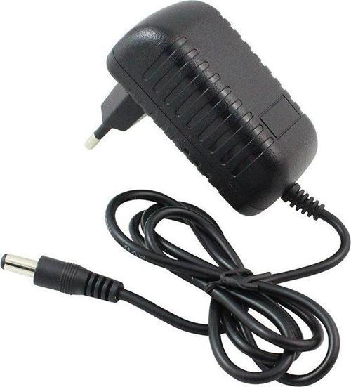 12 VOLT - 1.5 AMPER 5.5*2.5 UÇLU PLASTİK KASA PRİZ TİPİ ADAPTÖR 