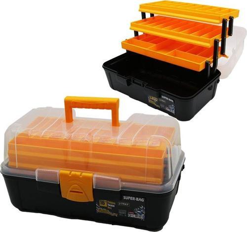 16LIK - 3 RAFLI BALIKÇI TAKIM ÇANTASI