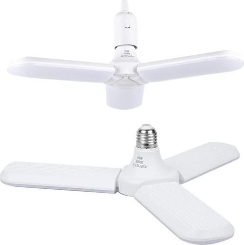 220 VOLT E27 DUY 60 WATT 3 KOLLU PERVANE BEYAZ LED AMPUL 