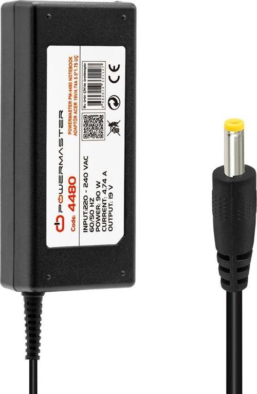 19 VOLT - 4.74 AMPER 5.5*1.75 UÇLU ACER NOTEBOOK ADAPTÖR 