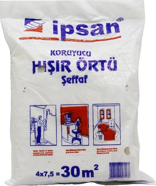 30-M2 = 4X7.5MT HIŞIR ŞEFFAF KORUYUCU ÖRTÜ 