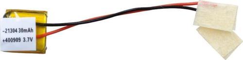 3.7 VOLT 30 MAH LİTYUM POLİMER PİL SOKETSİZ 