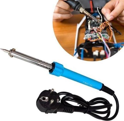 40w Plastik Saplı Elektrikli Döner Başlıklı Havya Kalemi Elektrikli Döner Başlı Lehim Kalemi 