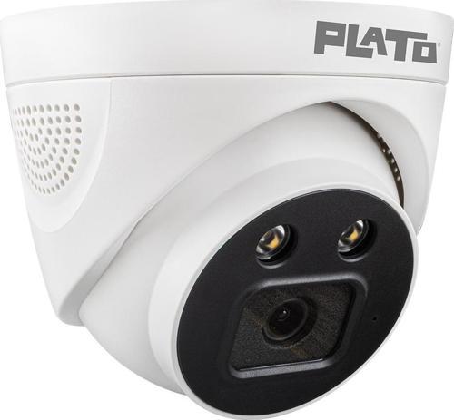 5MP COLOR VU MİKROFONLU 3.6 MM 2 ATOM LED PLASTİK KASA AHD DOME KAMERA 