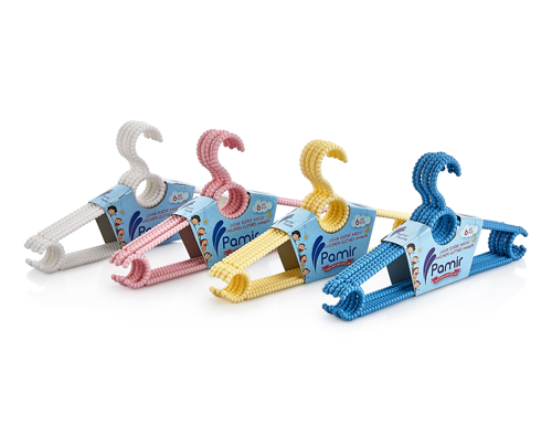 6 ADET  PLS.BONCUK ÇOCUK ELBİSE ASKI 