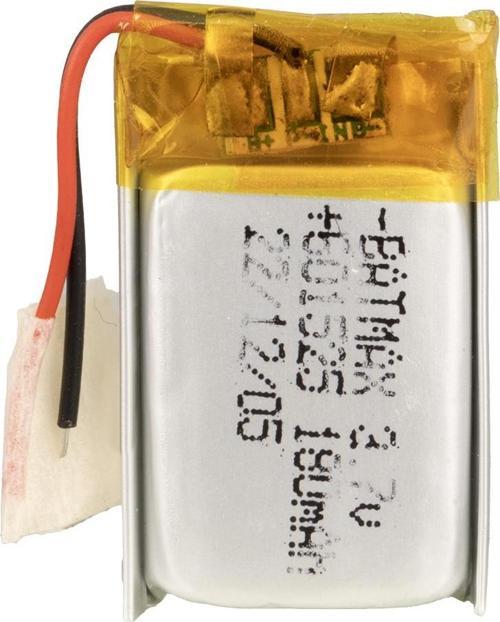 601525 3.7 VOLT 180 MAH LİTYUM POLİMER PİL 