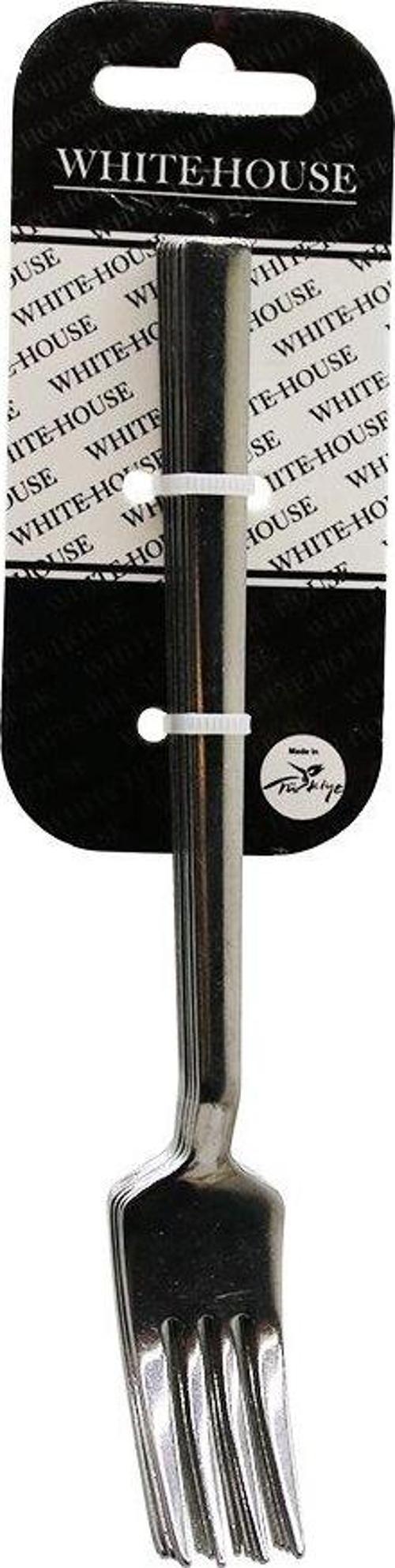 6 PARÇA EKO ÇUBUK SADE METAL TATLI ÇATAL 2MM 