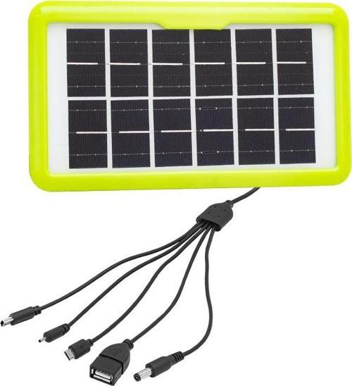 6 VOLT - 0.58 AMPER - 3.5 WATT SOLAR PANEL 