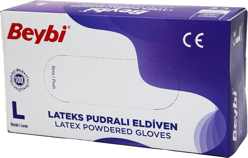 BEYBİ L PUDRALI MUAYENE ELDİVENİ 100LÜ 