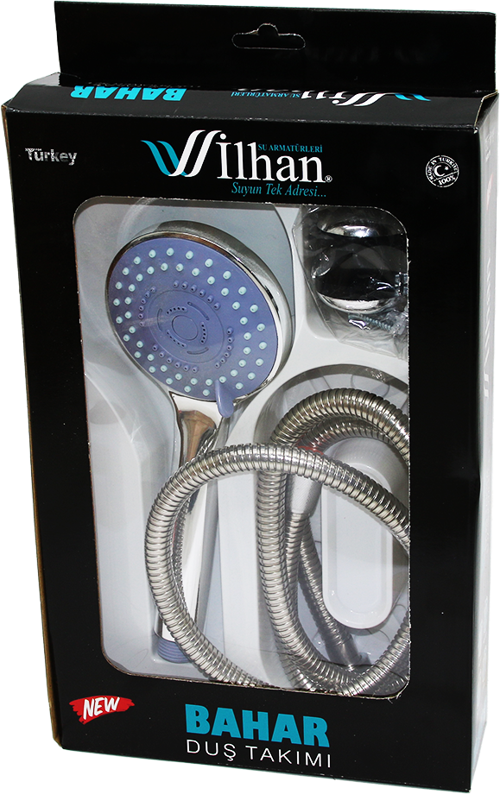 BAHAR KUTULU  BÜYÜK ÖRGÜLÜ DUŞ SETİ 