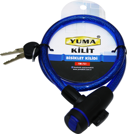 BİSİKLET KİLİT 12MMX80CM
