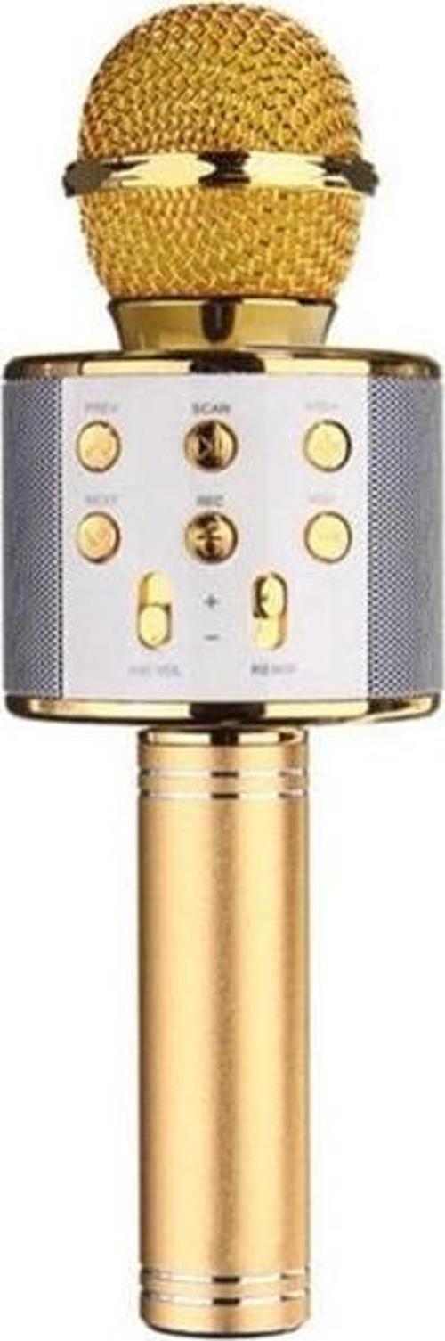 BLUETOOTH-SD-AUX-FM KABLOSUZ KARAOKE MİKROFON 