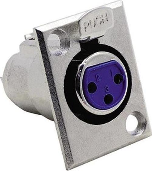CANON DİŞİ ŞASE KONNEKTÖR CK114 * XLR 3 PİN 