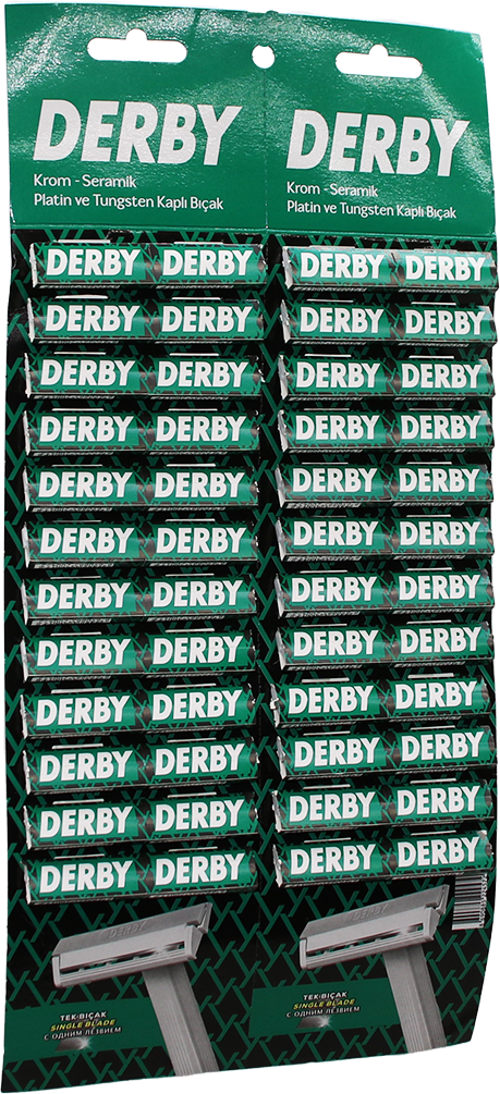 DERBY TEK BIÇAK KARTELALI 48 ADET 