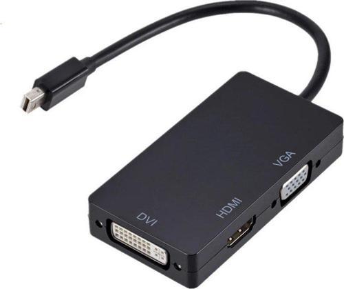 DISPLAY PORT TO HDMI-VGA-DVI ÇEVİRİCİ 3İN1 