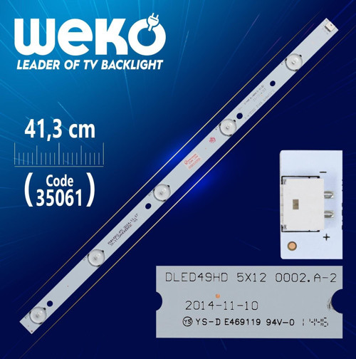 DLED49HD 5X12 0002.A-2 - 41.3 CM 5 LEDLİ - (WK-405)