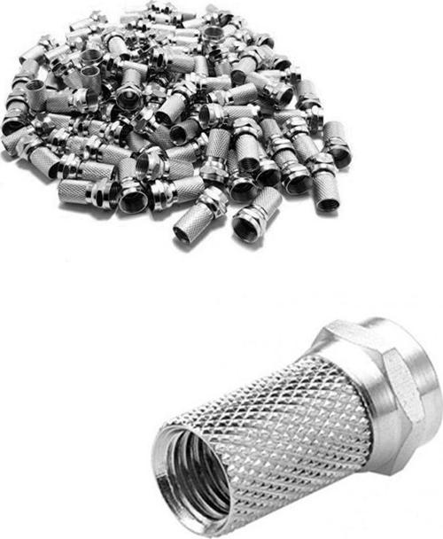 F KONNEKTÖR GENİŞ RG6-U6 (100LÜ PAKET) 