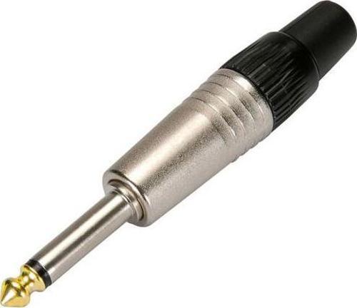 GİTAR JACK FİŞ 6.3 MM MONO METAL SİYAH*KIRMIZI 