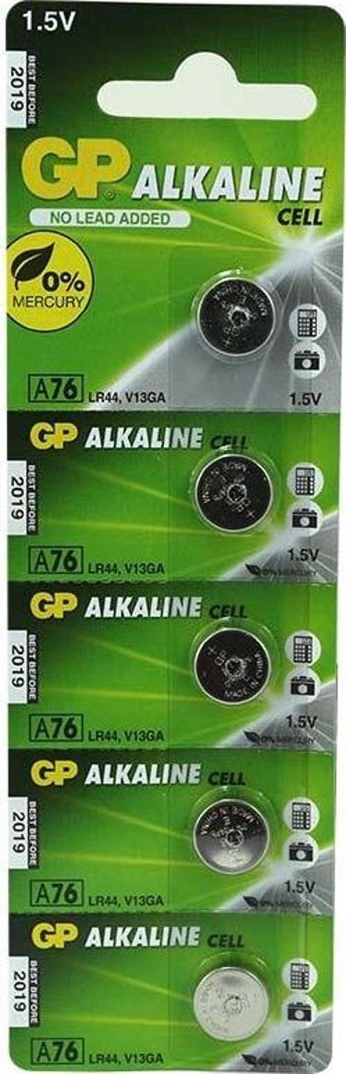 A76 LR44 KARTELA 5Lİ PAKET AG-13 PİL