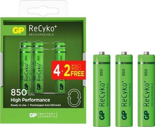 RECYKO 800 MAH ŞARJLI İNCE KALEM PİL (4+2 6LI PAKET FİYAT)