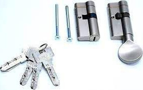 GRİ MANDALLI ÇELİK KAPI BAREL SET 68M