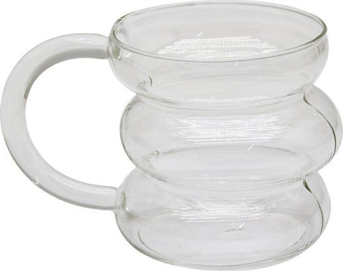 HALKALI KULPLU TERMİSİL CAM BARDAK 400ML