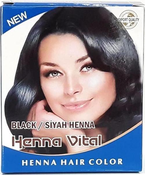 HENNA VİTAL KINA SİYAH 6 ADET  X 10GR 