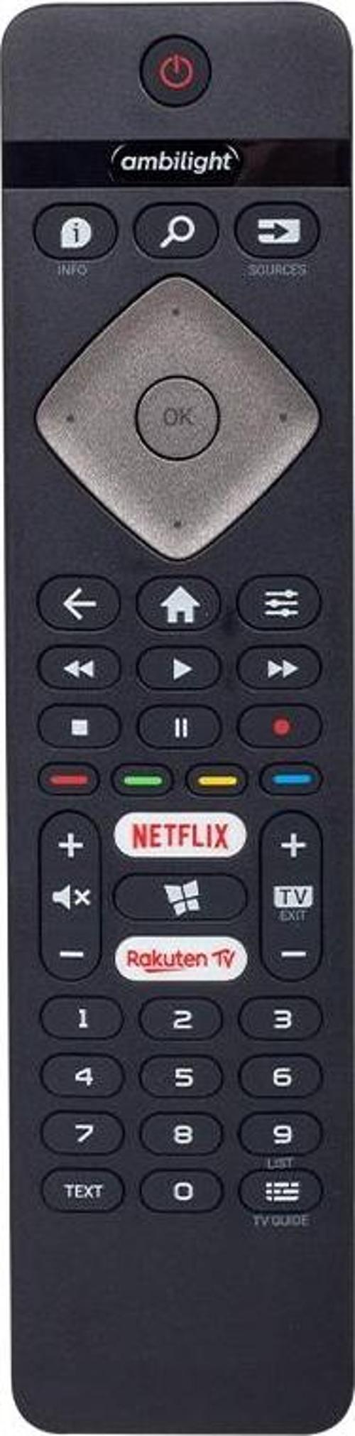 HUAYU KL PHILIPS AMBILIGHT NETFLIX-RAKUTEN TV TUŞLU 43PUS6504/62 LED TV KUMANDASI 