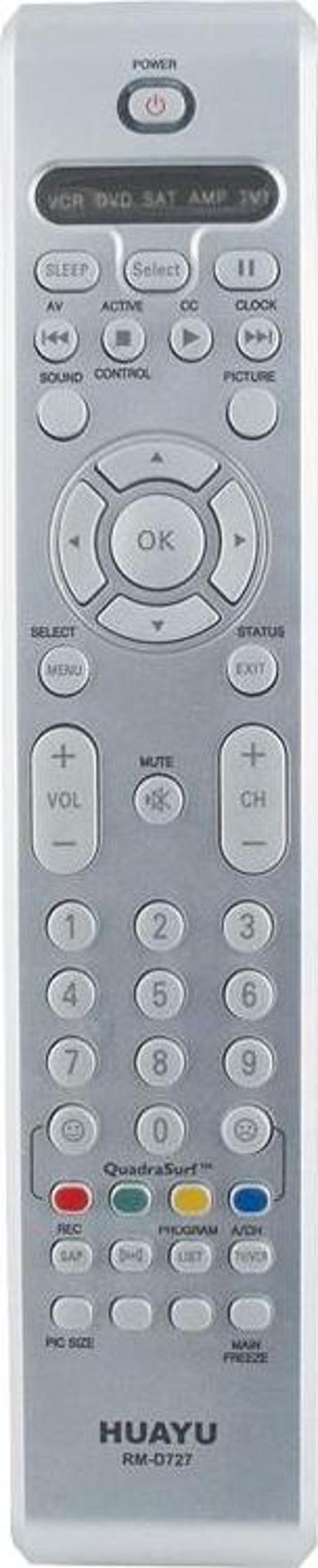 HUAYU KL RM-D727 PHILIPS LCD KUMANDA 