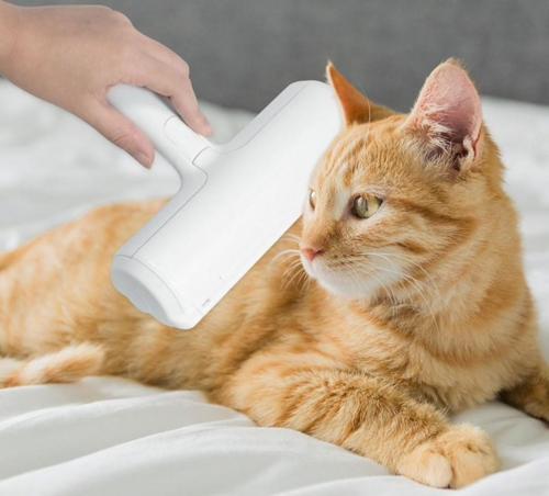 Hazneli Kedi Köpek Evcil Hayvan Kazak Kıyafet Elbise Halı Yatak Tüy Temizleyici Kıl Toz  Toplayıcı (