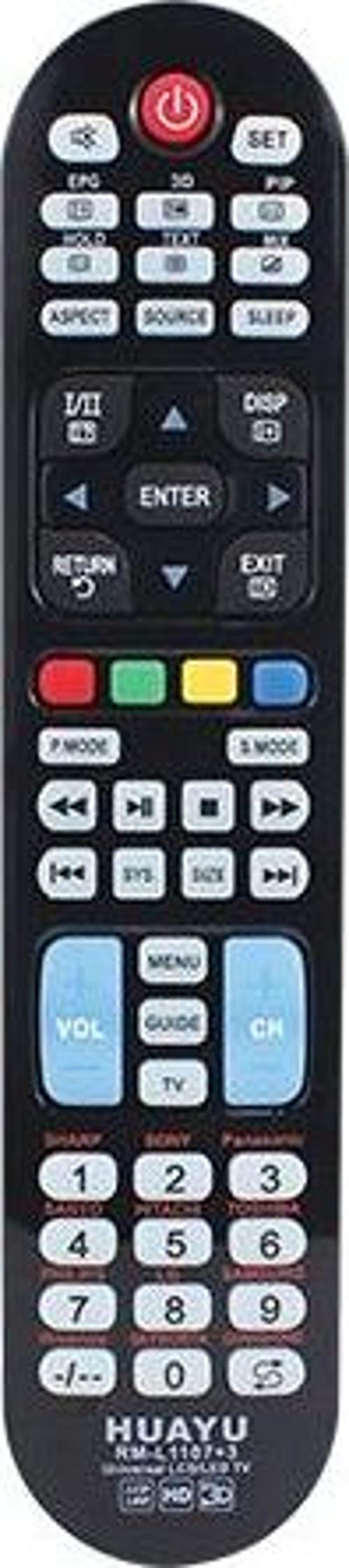 HUAYU RM-L1107+8 3D UNIVERSAL LCD-LED TV KUMANDA 