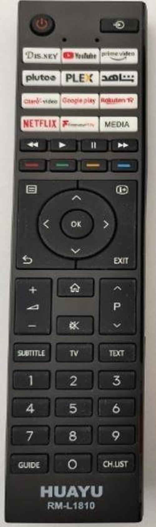 HUAYU RM-L1810 TOSHIBA UNIVERSAL LCD LED TV KUMANDA 