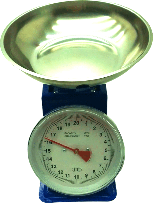 İBRELİ MEKANİK TERAZİ 20KG. NO-208