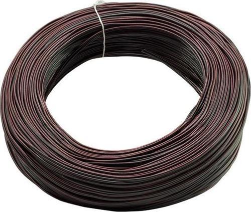 KABLO 2X0.50 SİYAH KODLU BAKIR CU HOPARLÖR KABLOSU (100MT) 
