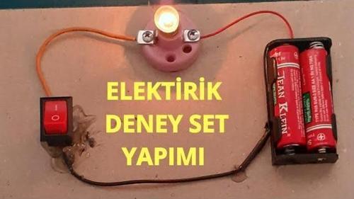 İŞ EĞİTİMİ ELEKTRİK DENEY SETİ