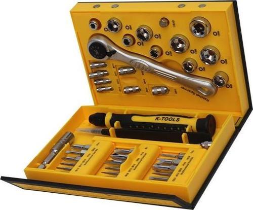 K-1678 41 PARÇA MEKANİK VE ELEKTRONİK TAMİRCİ TORNAVİDA TAKIMI 