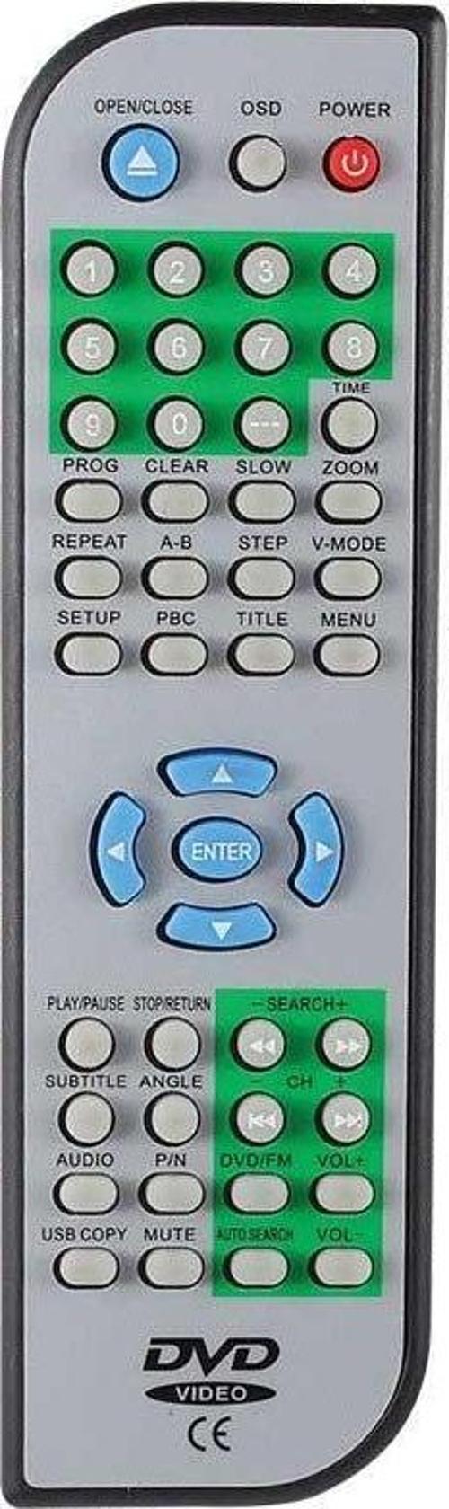 KD SKYTECH ST-868 DVD-DIVX KUMANDASI 