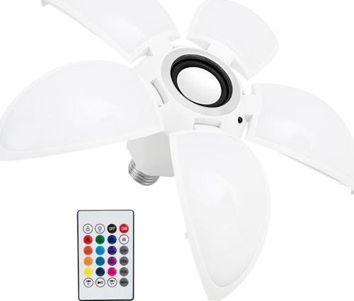 KK-607 5 KANATLI BLUETOOTH ÖZELLİKLİ KUMANDALI PORTATİF 50W LAMBA 