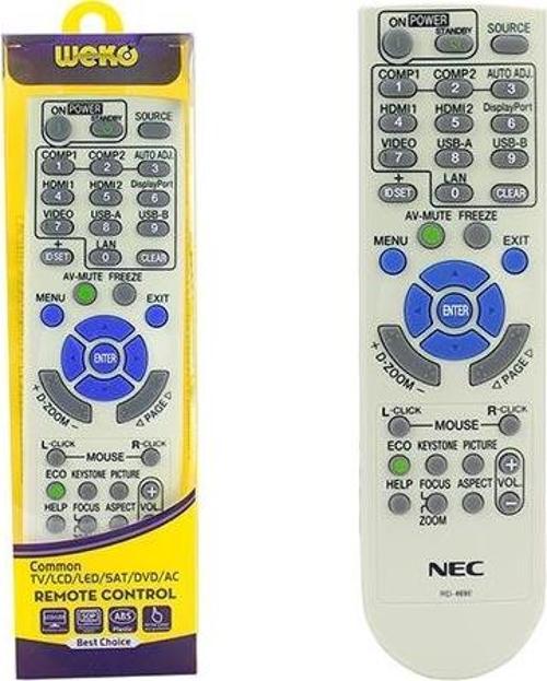 KL NEC PROJEKSİYON KUMANDASI 