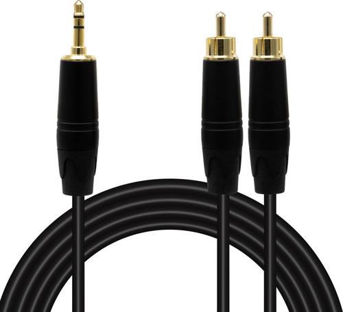 LD390B 2X 6.3MM MONO ERKEK + 6.3MM STEREO ERKEK 1.5 METRE KABLO 