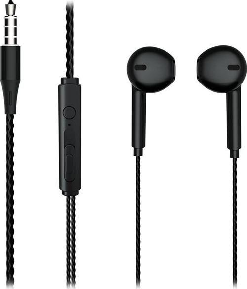 LECOO EH104B 3.5MM JACKLI KABLOLU KULAK İÇİ MİKROFONLU SİYAH KULAKLIK 