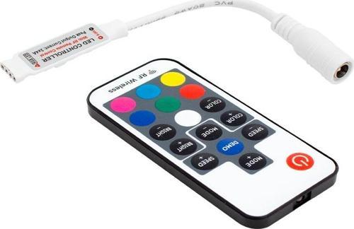 LED RGB KONTROL DEVRESİ 12 VOLT RF KÜÇÜK MODÜLLÜ UZAK MESAFE ALGILAMALI
