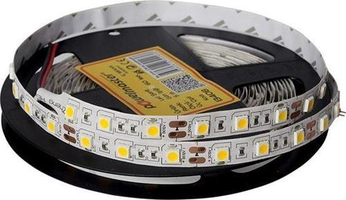 LED ŞERİT 3 ÇİPLİ MAVİ İÇ MEKAN SİLİKONSUZ 60 LED 5 METRE FİYATI (5050)
