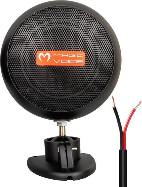 MAGICVOICE MV-13 7.5 CM 20 WATT 2Lİ TAKIM SİYAH TRAFOSUZ SÜTUN SARKIK HOPARLÖR 